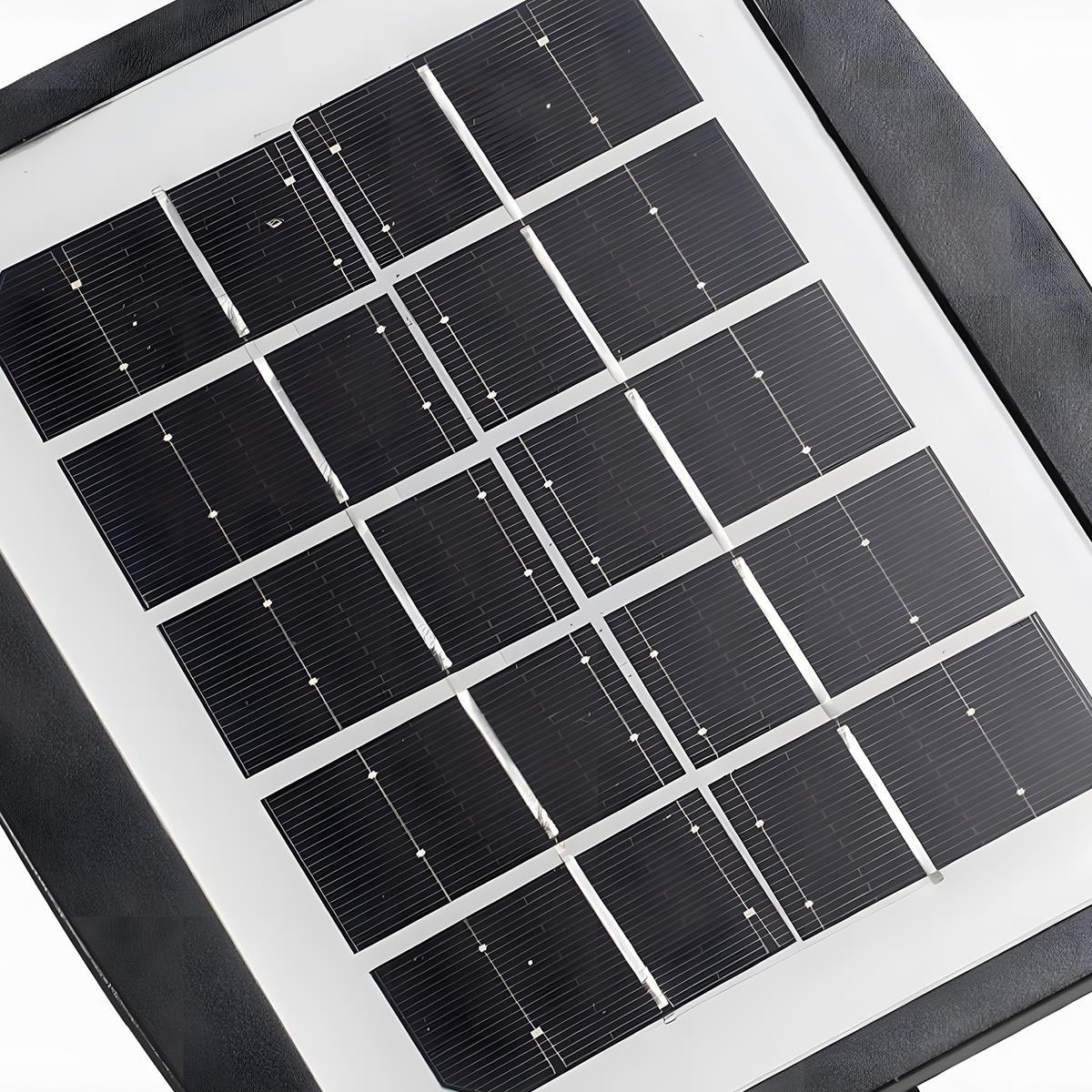 Tuinspot Zonne-energie LED 3W Zwart IP65 Tuin Gazon Prikspot Oprit Boomverlichting Buitenspot Solar | Sansoti