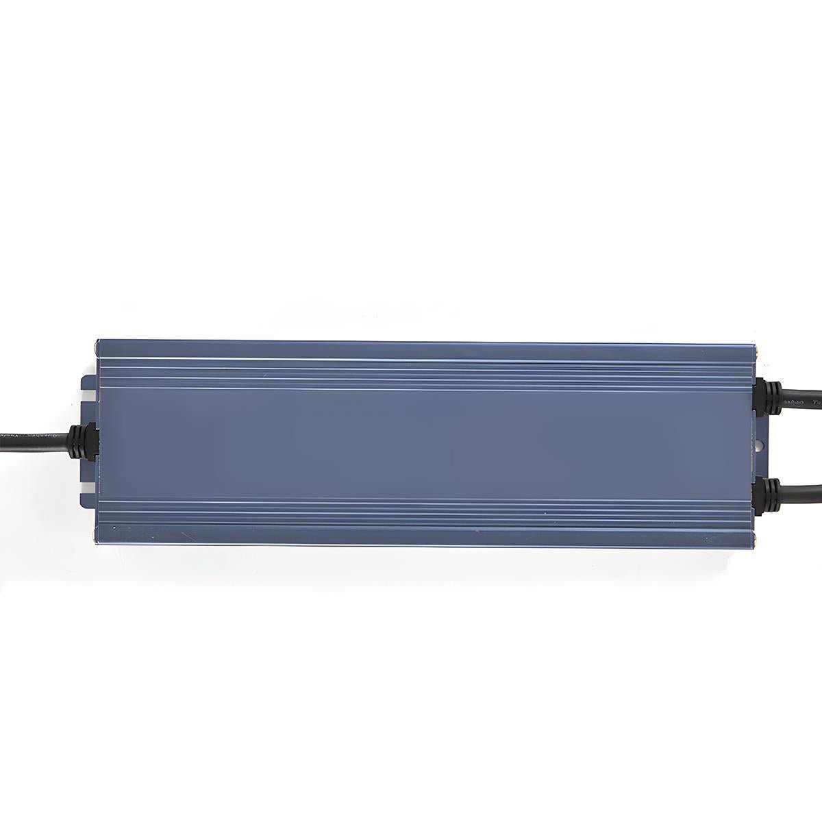 Wodoodporny zasilacz 110V do 24V 300W Metalowy Niebieski IP67 Transformator do użytku na zewnątrz i wewnątrz | Sansoti