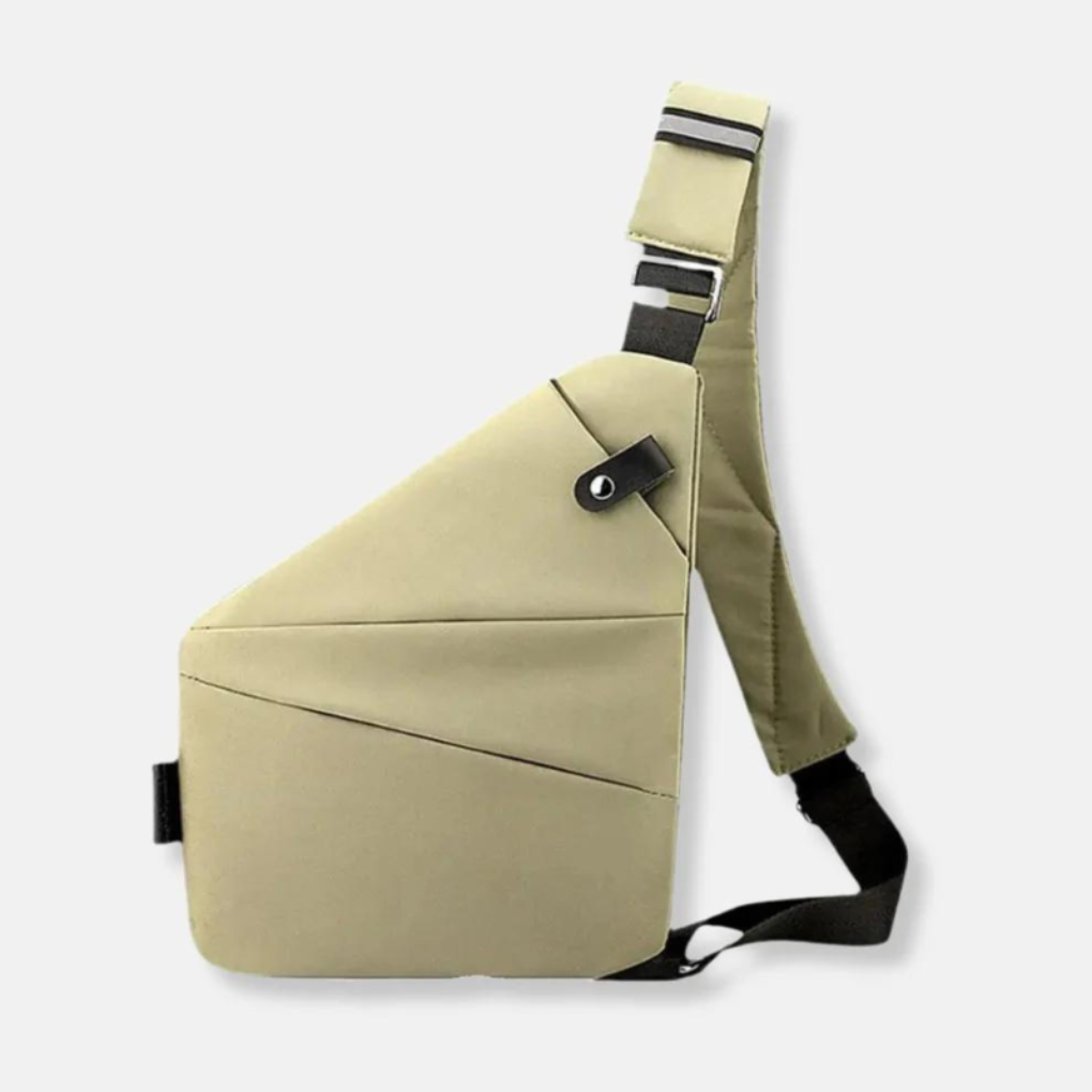 Beveiligde Crossbody Schoudertas met Verborgen Ritsen RFID Blokkering voor Dagelijks Gebruik Reizen Vrije Tijd | Sansoti