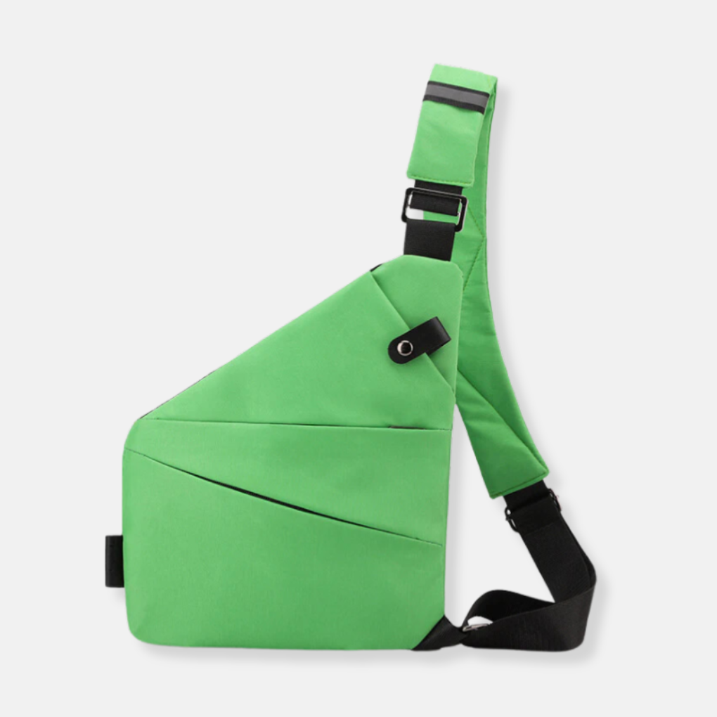Beveiligde Crossbody Schoudertas met Verborgen Ritsen RFID Blokkering voor Dagelijks Gebruik Reizen Vrije Tijd | Sansoti