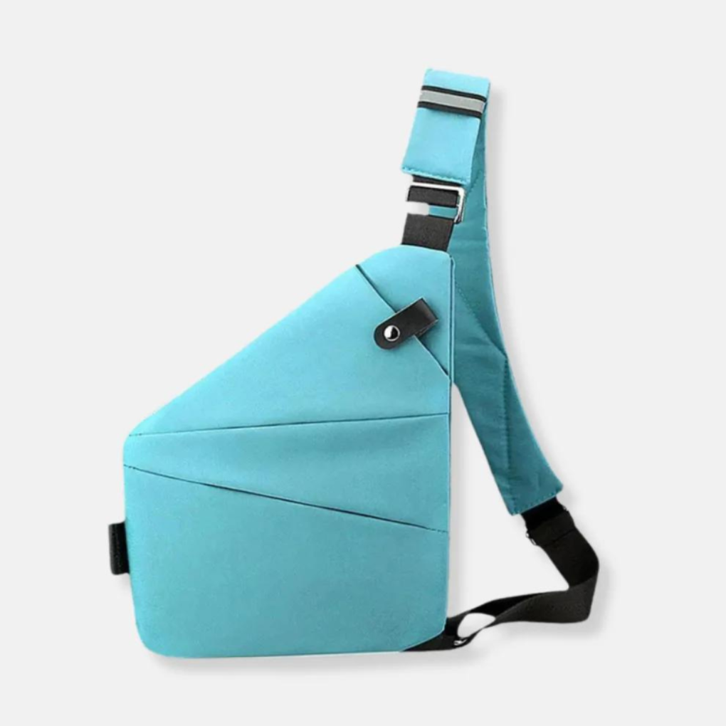 Beveiligde Crossbody Schoudertas met Verborgen Ritsen RFID Blokkering voor Dagelijks Gebruik Reizen Vrije Tijd | Sansoti