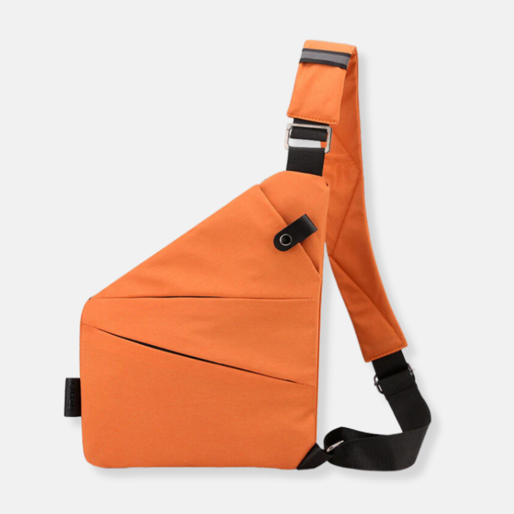 Beveiligde Crossbody Schoudertas met Verborgen Ritsen RFID Blokkering voor Dagelijks Gebruik Reizen Vrije Tijd | Sansoti