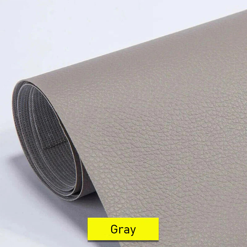 Zelfklevende Leerreparatietape voor Meubels en Auto Herstelfolie Scheurfix 20x30cm tot 50x137cm Knipbaar | Sansoti