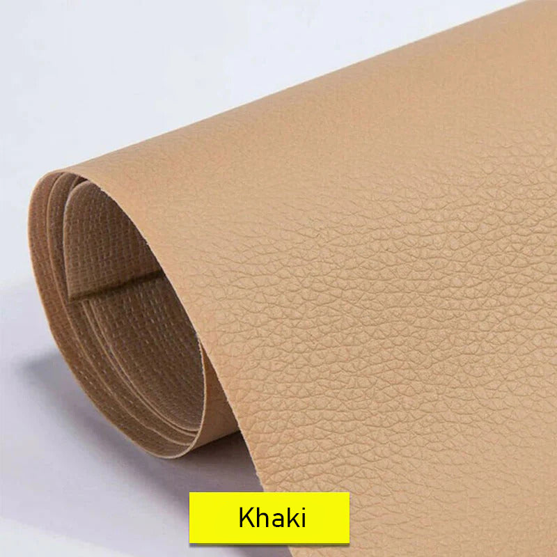 Zelfklevende Leerreparatietape voor Meubels en Auto Herstelfolie Scheurfix 20x30cm tot 50x137cm Knipbaar | Sansoti