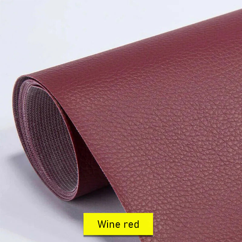 Zelfklevende Leerreparatietape voor Meubels en Auto Herstelfolie Scheurfix 20x30cm tot 50x137cm Knipbaar | Sansoti