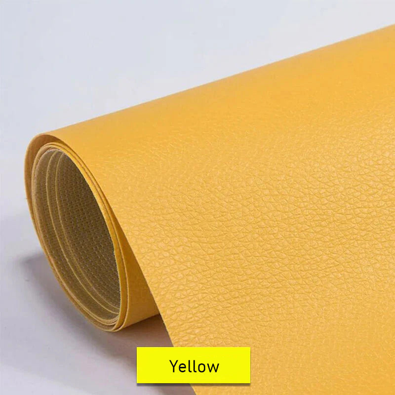 Zelfklevende Leerreparatietape voor Meubels en Auto Herstelfolie Scheurfix 20x30cm tot 50x137cm Knipbaar | Sansoti