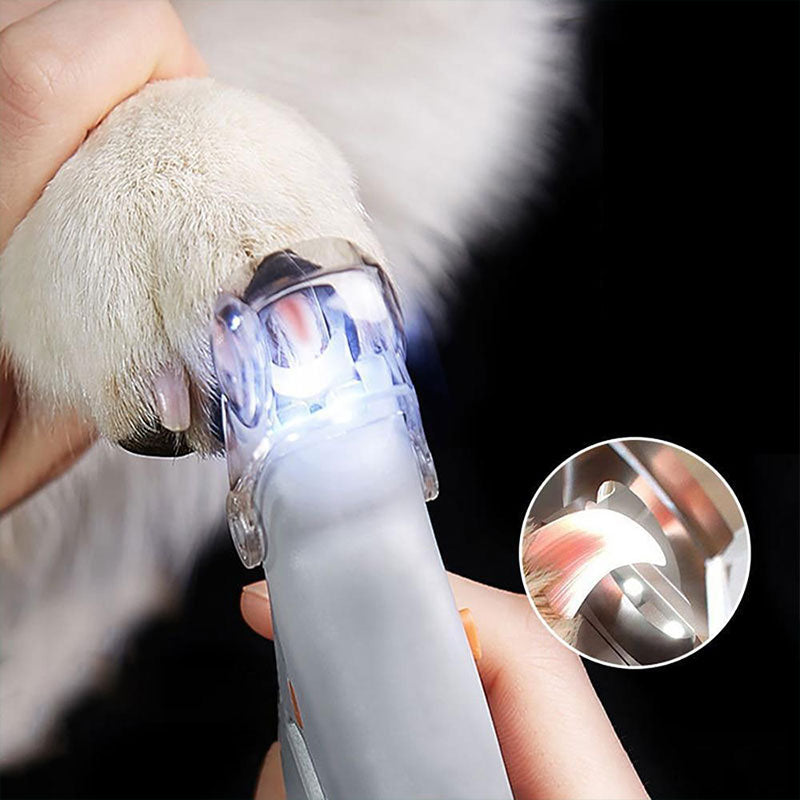 Nagelknipper voor Honden met Veiligheidssensor | Ergonomisch Antislip Design | Professionele Verzorgingstool | Sansoti