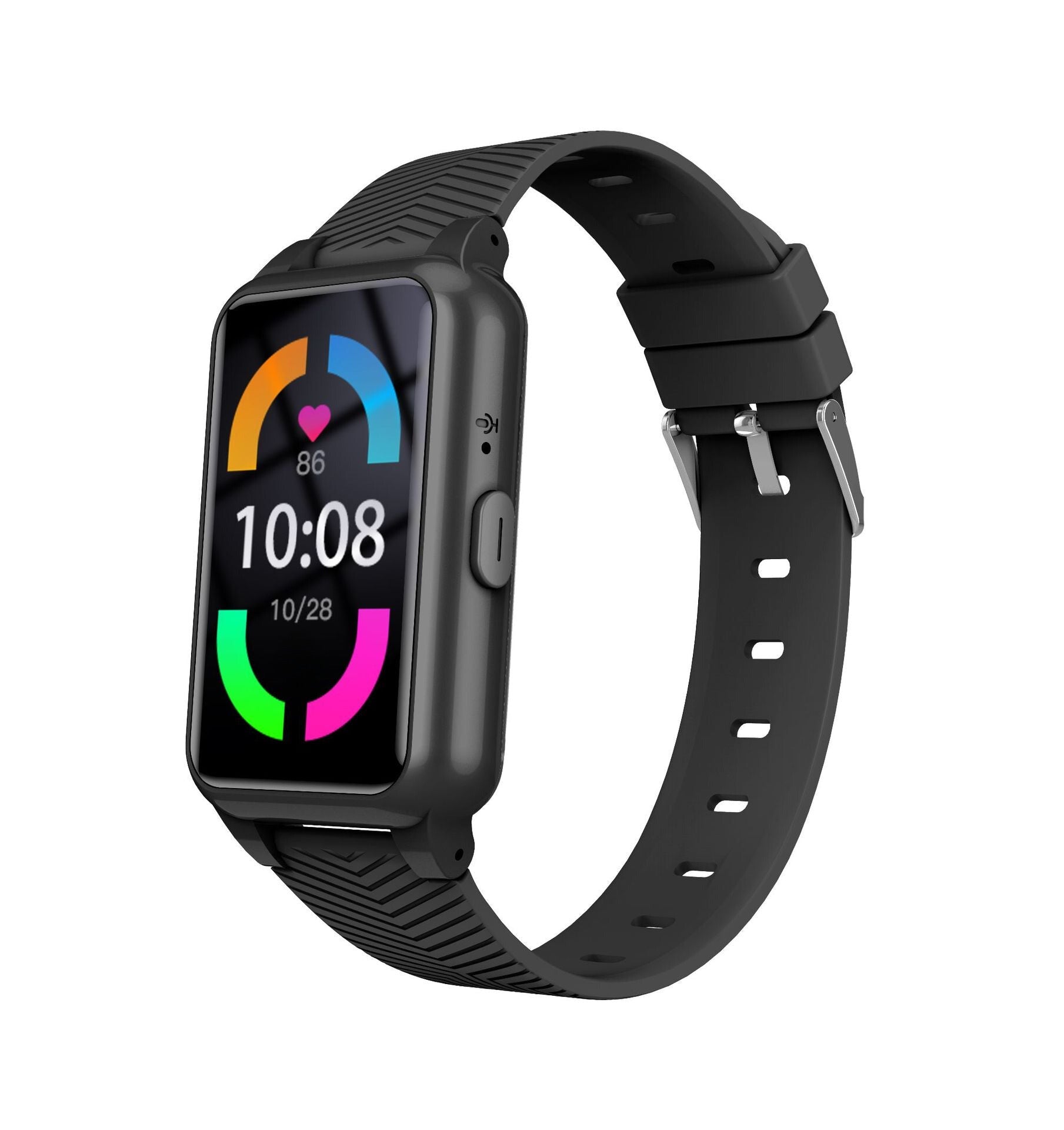 Smartwatch met Valdetectie GPS Noodoproep voor Senioren Veiligheid Waterdicht Gezondheidsmonitor Horloge | Sansoti