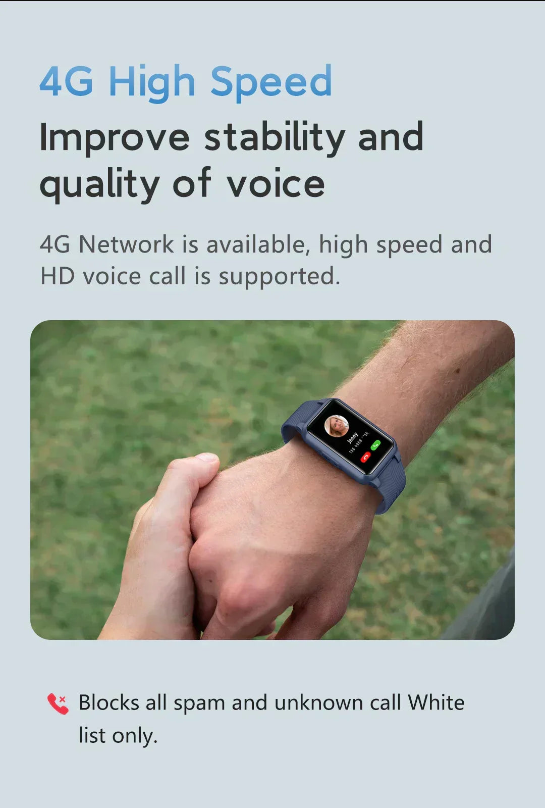Smartwatch met Valdetectie GPS Noodoproep voor Senioren Veiligheid Waterdicht Gezondheidsmonitor Horloge | Sansoti