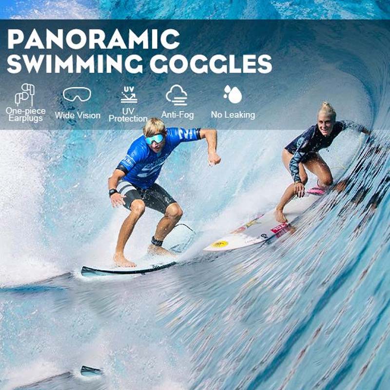 Zwembril met Panoramisch Zicht Anti-Condens Coating Unisex Zwemmen Watersport Recreatie Trainingsbroek | Sansoti