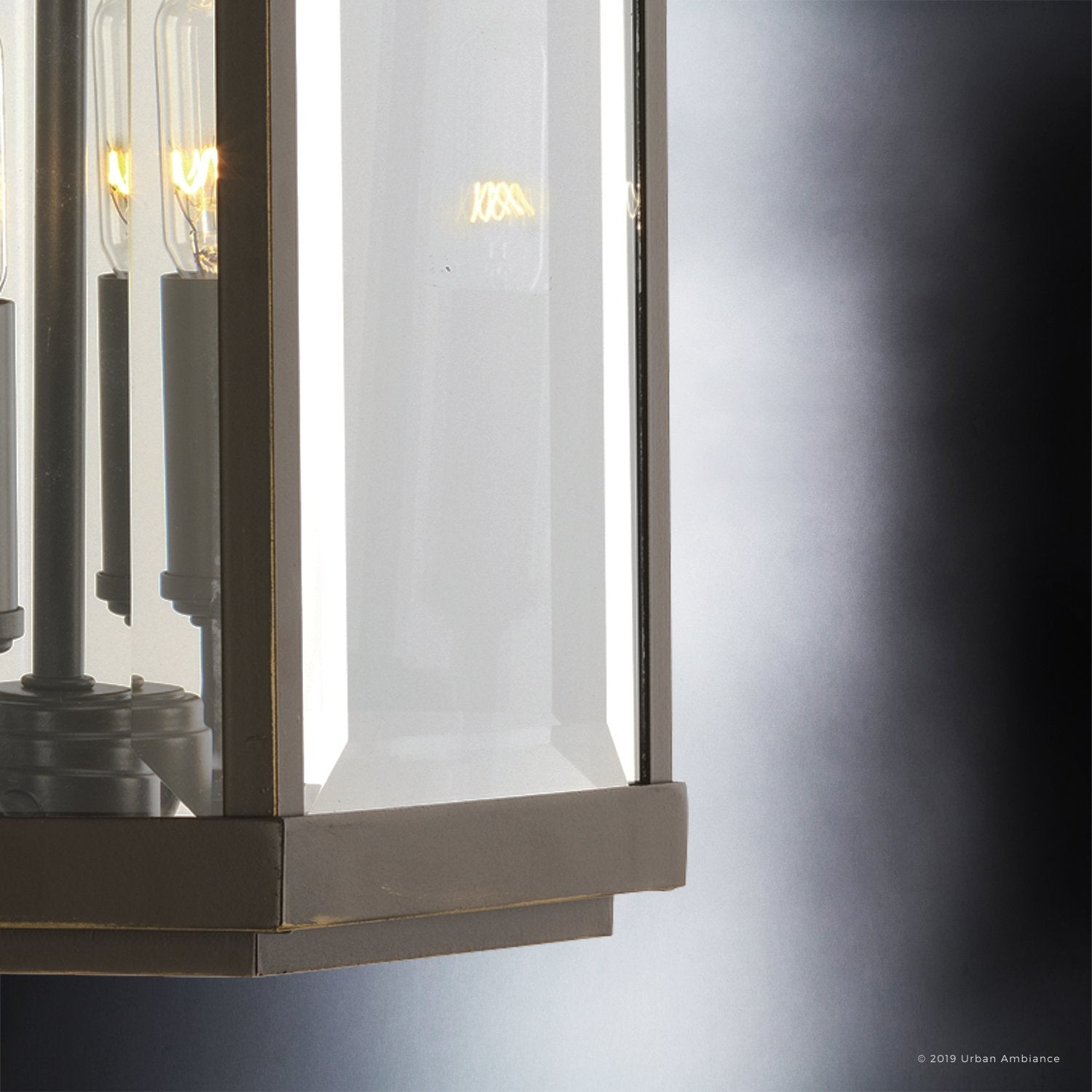 Buitenlamp Wandlamp Klassiek Lantaarn Olde Bronze Aluminium 55cm | Sansoti