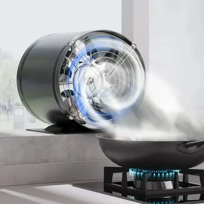 Stille Afzuigventilator voor Keuken Badkamer – Krachtige Luchtverversing Muuraanzuiting 73-200mm | Sansoti