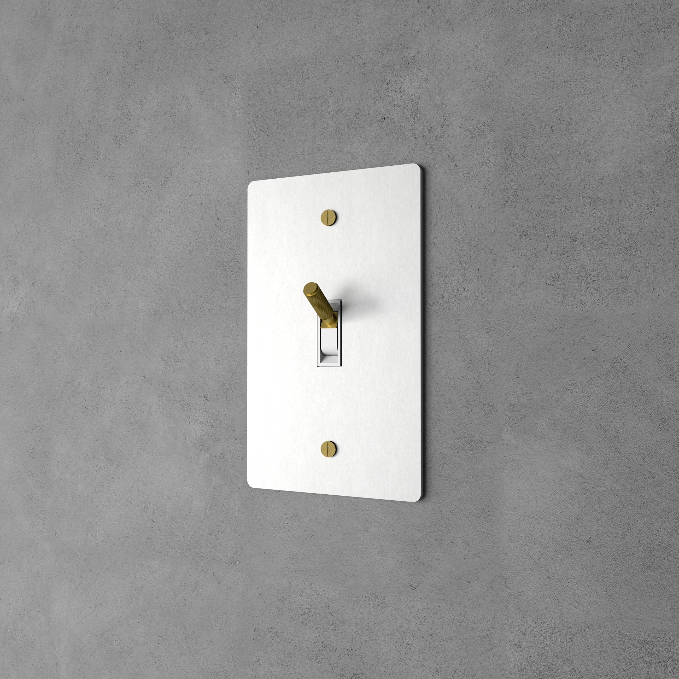 Luxe Messing Tuimelschakelaar Met Minimalistisch Design En Hoogwaardige Afwerking | Sansoti