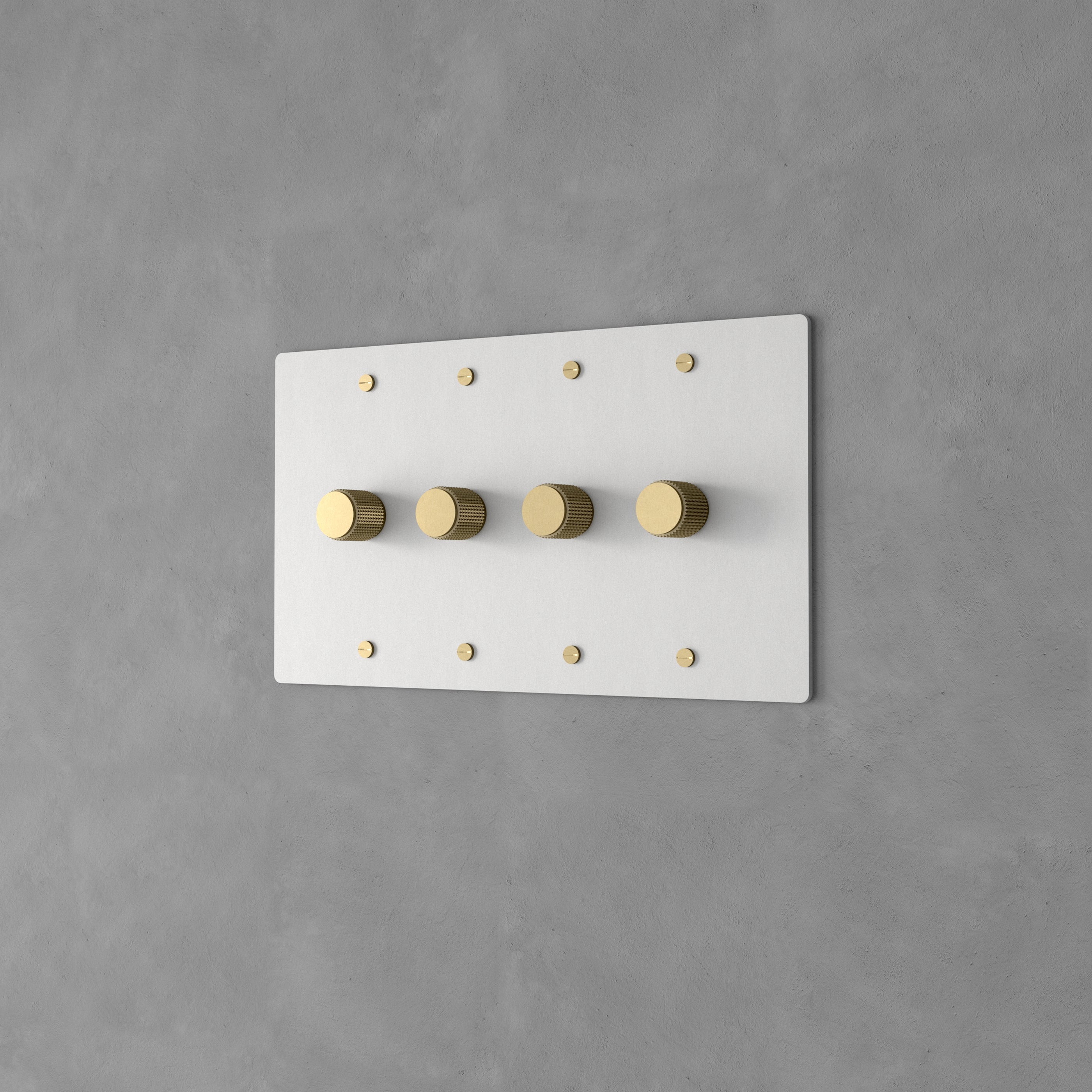 Luxe Messing Dimmer Schakelaar Met Draaiknop En Tijdloos Design | Sansoti