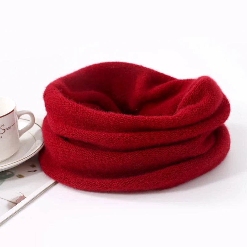 Merino Wool Neck Warmer with Integrated Face Mask Function for Winter Protection Optimal Comfort and Warmth | Sansoti