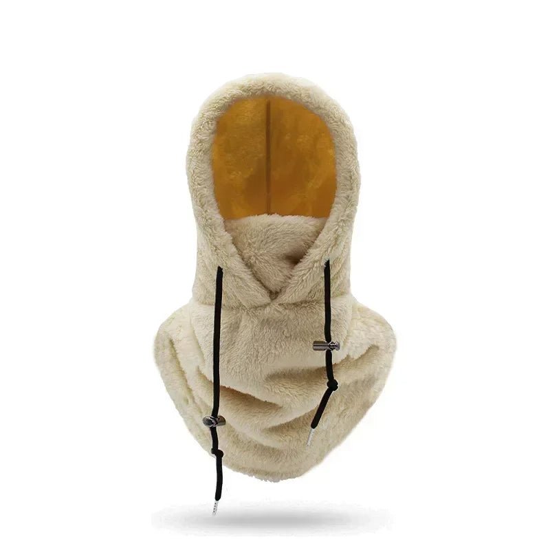 Sherpa Fleece Bivakmuts Winddicht Thermisch Skimas Verstelbaar Unisex Winteraccessoire voor Fietsen Outdoor | Sansoti