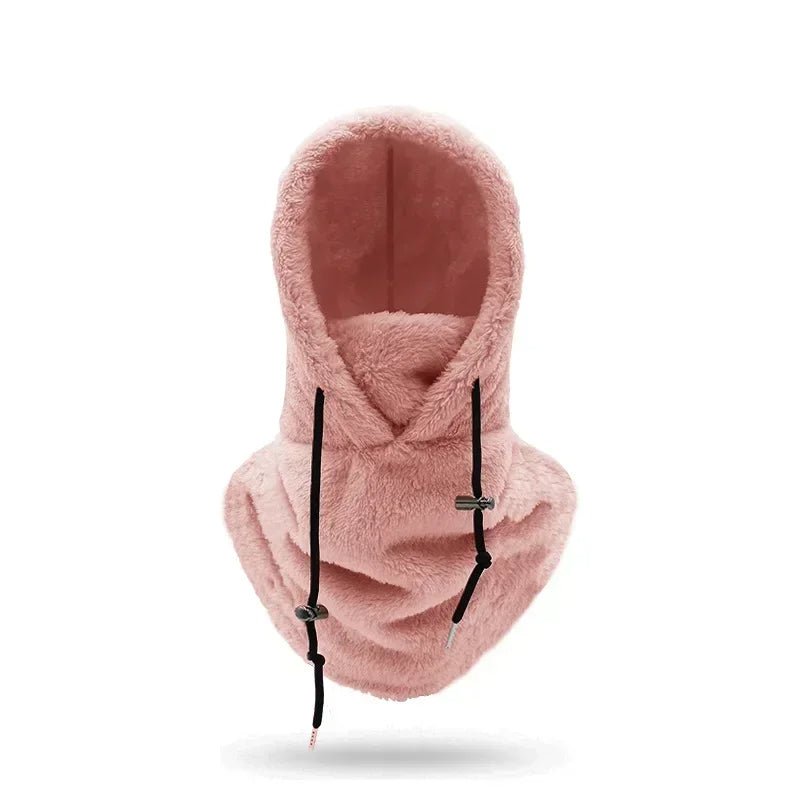 Sherpa Fleece Bivakmuts Winddicht Thermisch Skimas Verstelbaar Unisex Winteraccessoire voor Fietsen Outdoor | Sansoti