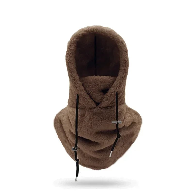 Sherpa Fleece Bivakmuts Winddicht Thermisch Skimas Verstelbaar Unisex Winteraccessoire voor Fietsen Outdoor | Sansoti