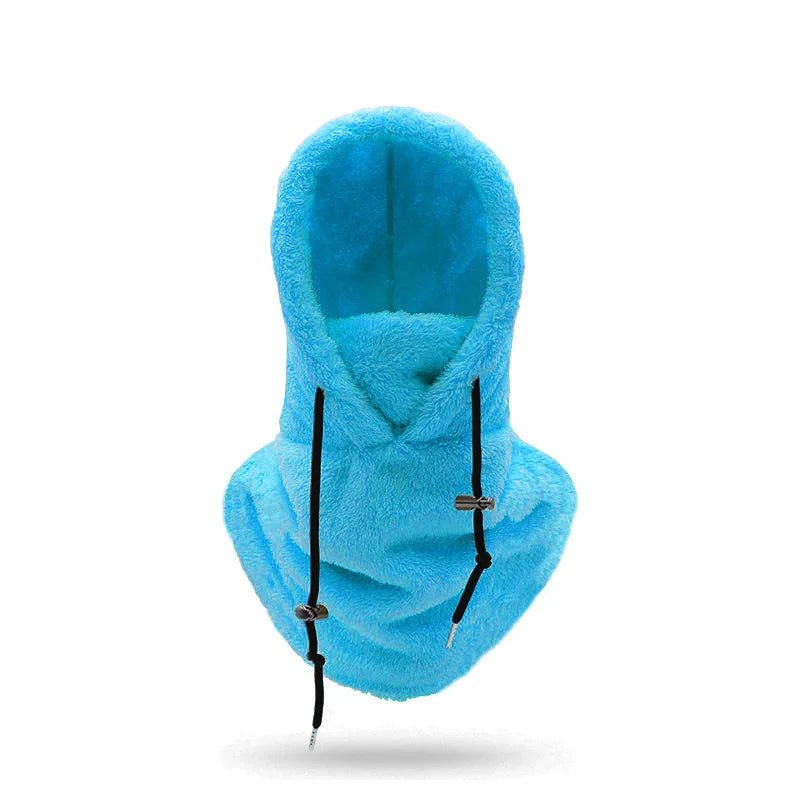 Sherpa Fleece Bivakmuts Winddicht Thermisch Skimas Verstelbaar Unisex Winteraccessoire voor Fietsen Outdoor | Sansoti