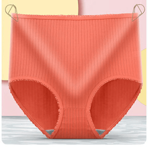 Dames Lekvrije Ondergoed 3-Pack Ademend Comfortabel Onzichtbare Bescherming High-Waist Periodeslip Menstruatie | Sansoti
