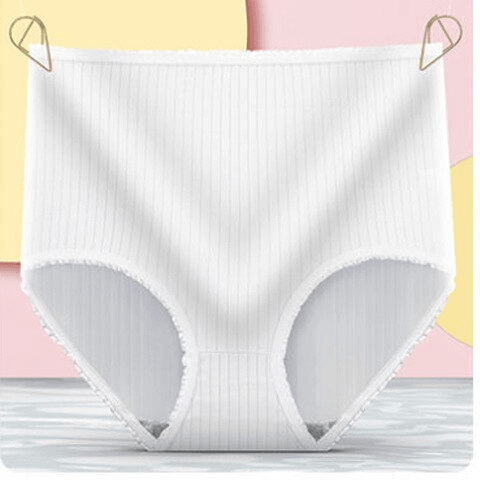 Dames Lekvrije Ondergoed 3-Pack Ademend Comfortabel Onzichtbare Bescherming High-Waist Periodeslip Menstruatie | Sansoti