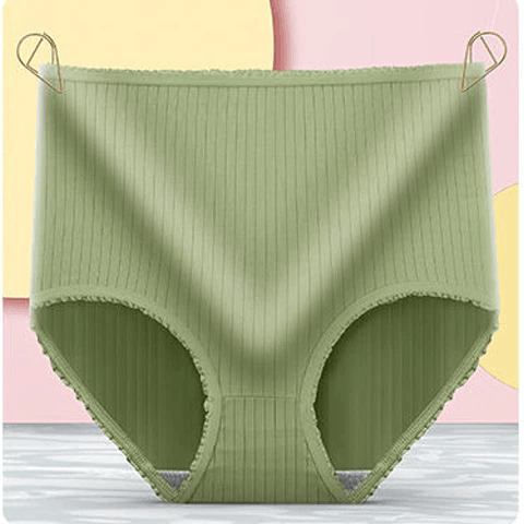 Dames Lekvrije Ondergoed 3-Pack Ademend Comfortabel Onzichtbare Bescherming High-Waist Periodeslip Menstruatie | Sansoti