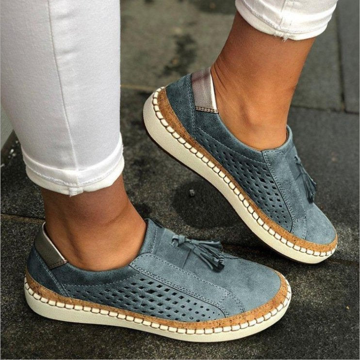Dames Slippers Orthopedisch Voetbed Zwart Groen Rood Blauw Ademend Antislip Comfort Casual Thuisschoenen | Sansoti