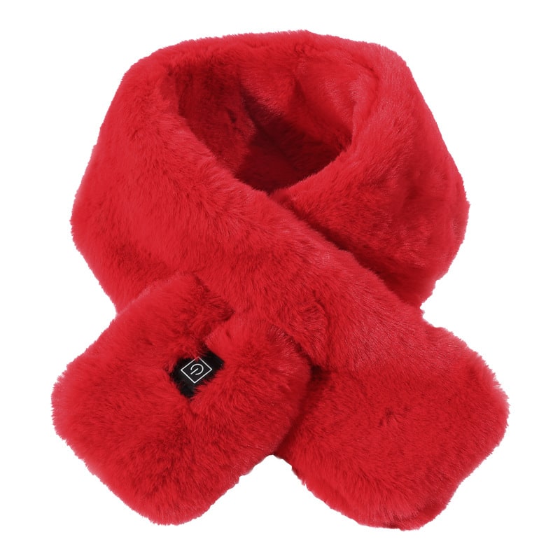 Verwarmbare Neksjaal met Kunstbont USB Verwarming Drie Temperatuurstanden Winter Warmte Accessoire Dames | Sansoti