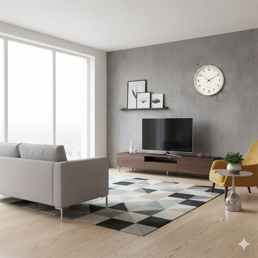 Houten Wandklok Scandinavisch Minimalistisch Stil 25cm 30cm Rond | Sansoti