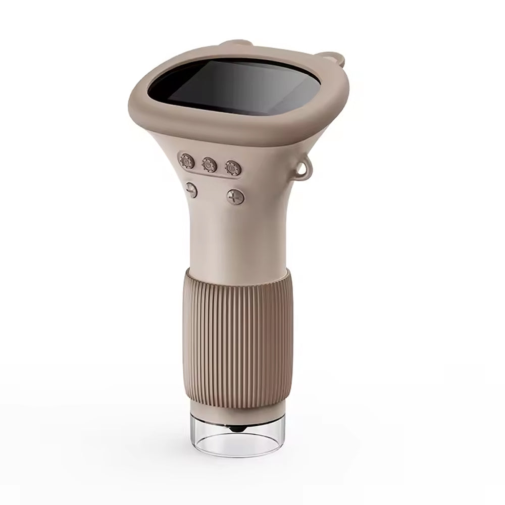Digitale Kindermicroscoop 1000X Vergroting HD Camera voor Outdoor STEM Leren en Ontdekken Geel Wit Bruin | Sansoti
