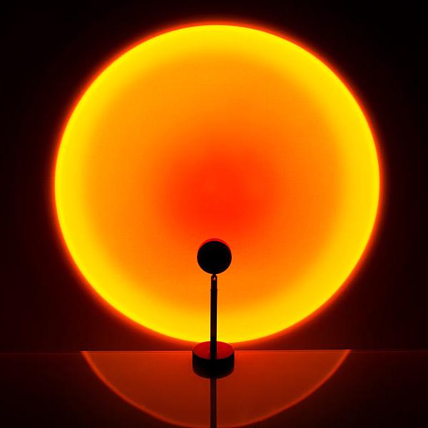 Atmospheric Sunset Projection Lamp for Living Room, Bedroom and Interior Mood Lighting | Sansoti