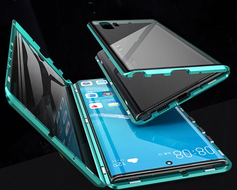 Magnetische Dubbelzijdige Telefoonhoes Gehard Glas voor Galaxy Modellen | Sansoti