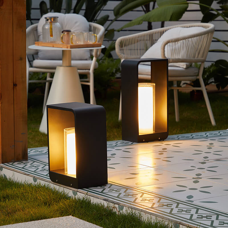 Lampe d’extérieur LED, éclairage de jardin résistant à l’eau, design moderne, éclairage d’allée et de terrasse, 30-60cm | Sansoti