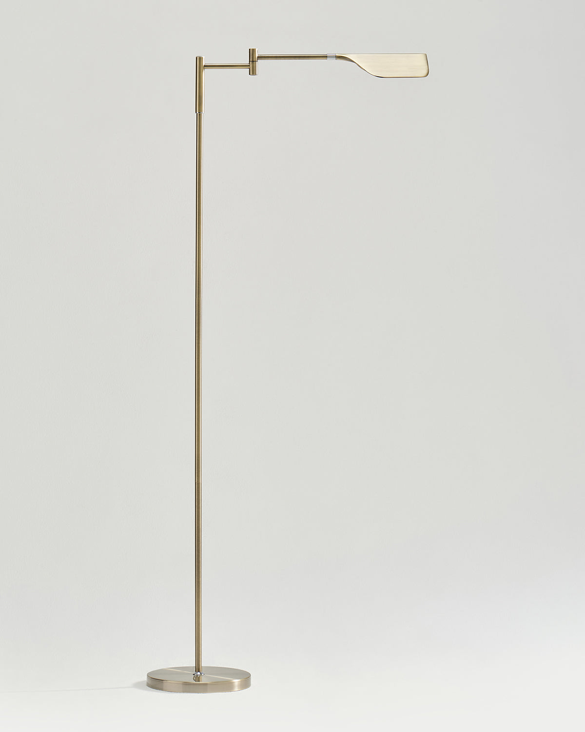 Stehleuchte LED Blatt Design Minimalistisch 135cm Dimmbar Metall | Restfield