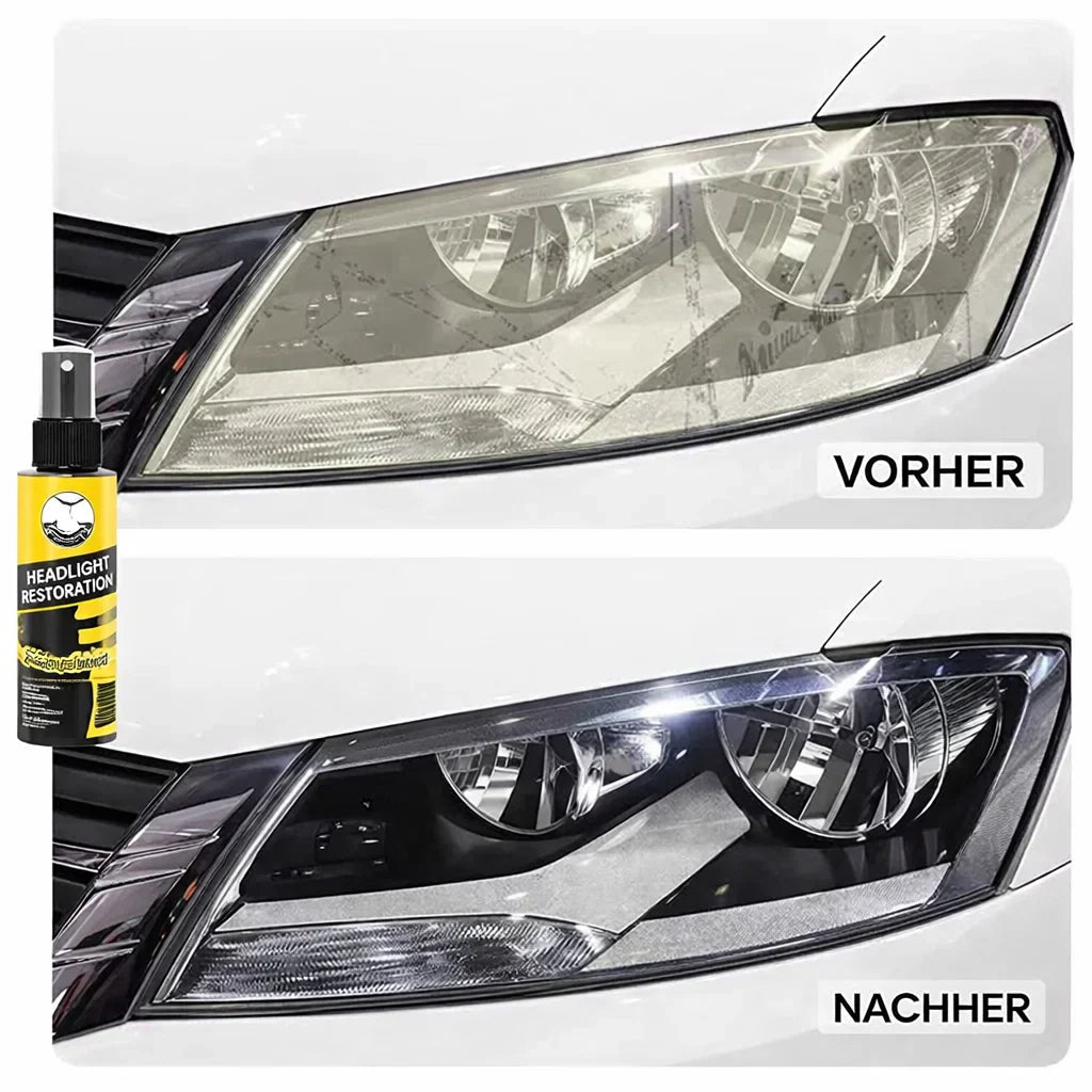 Koplampen Hersteller Spray 120ml UV-Bescherming Tegen Vergeelde Autolampen | Sansoti