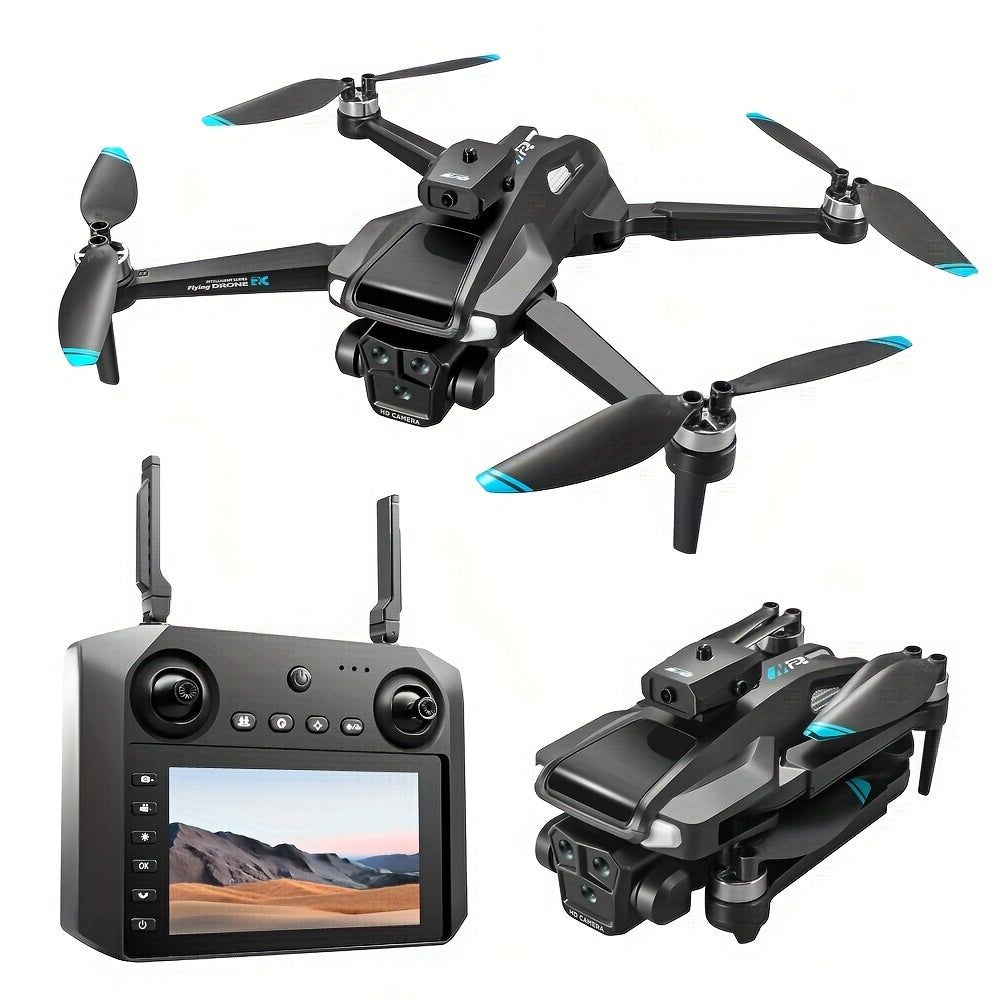 Opvouwbare Drone met Triple Camera 5G WiFi Obstakelvermijding voor Luchtfotografie Video en Professionele Opnames | Sansoti