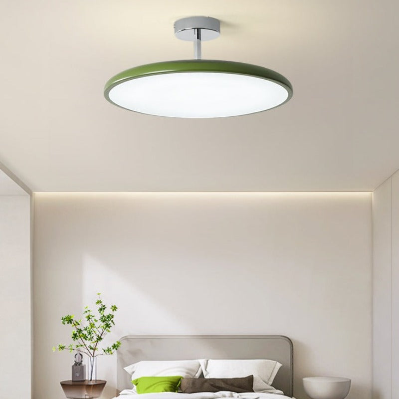 Deckenleuchte Metall Acryl Rund LED Dimmbar Schlafzimmer Wohnzimmer Esszimmer Retro-Stil Stimmungsbeleuchtung | Sansoti