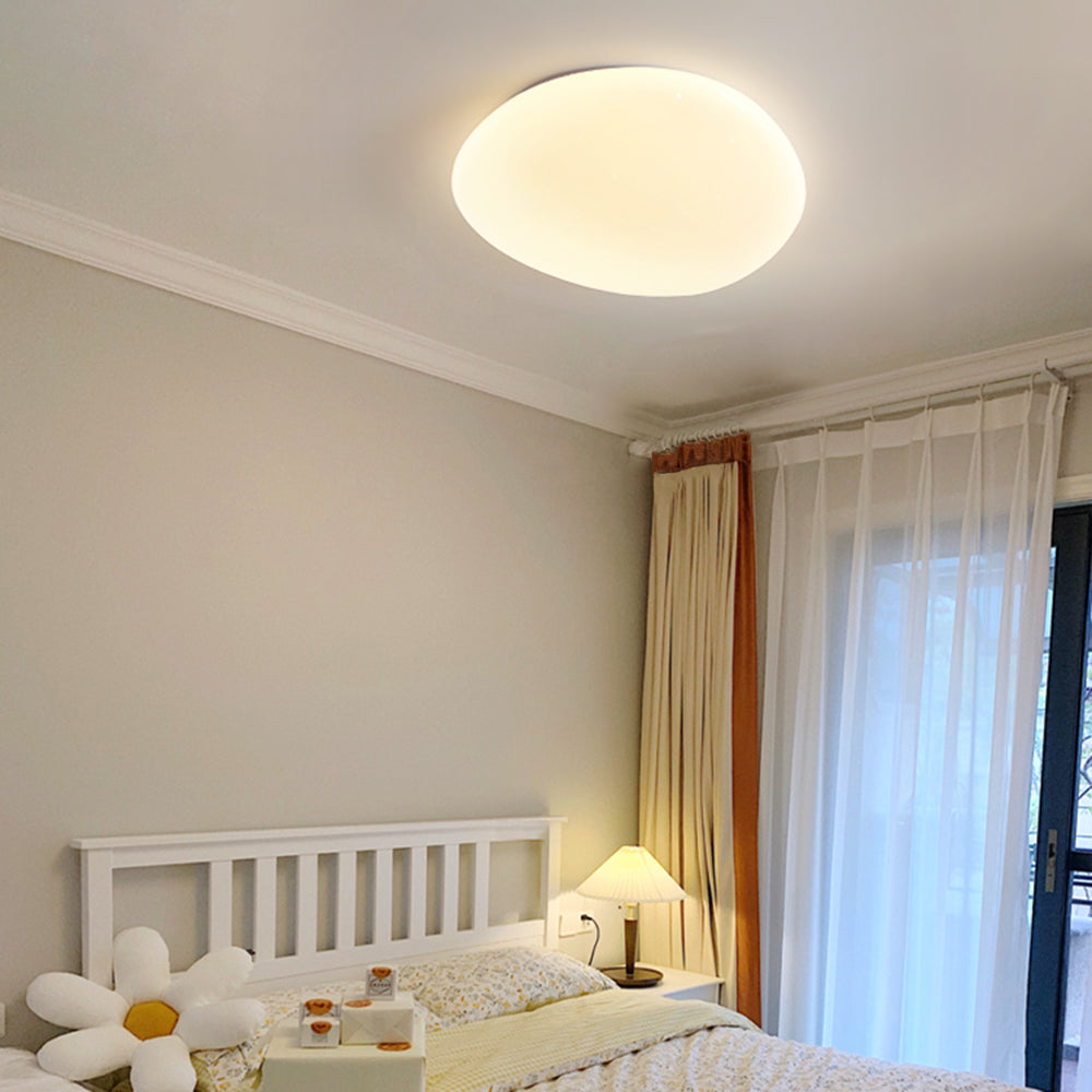 Plafondlamp Acryl Wit Modern Strak LED SMD Slaapkamer Woonkamer Minimalistisch Sfeer | Sansoti