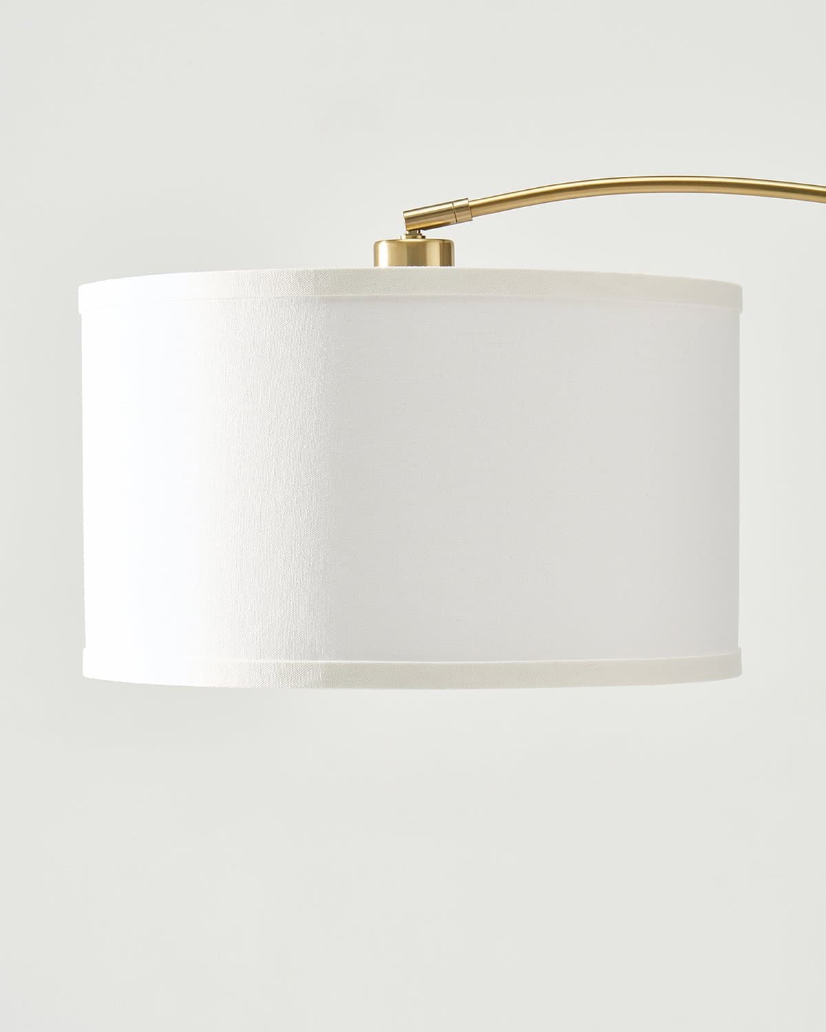 Bogenleuchte Stehleuchte Mit Marmorfuß Messing Schwarz 193cm Modern LED | Restfield