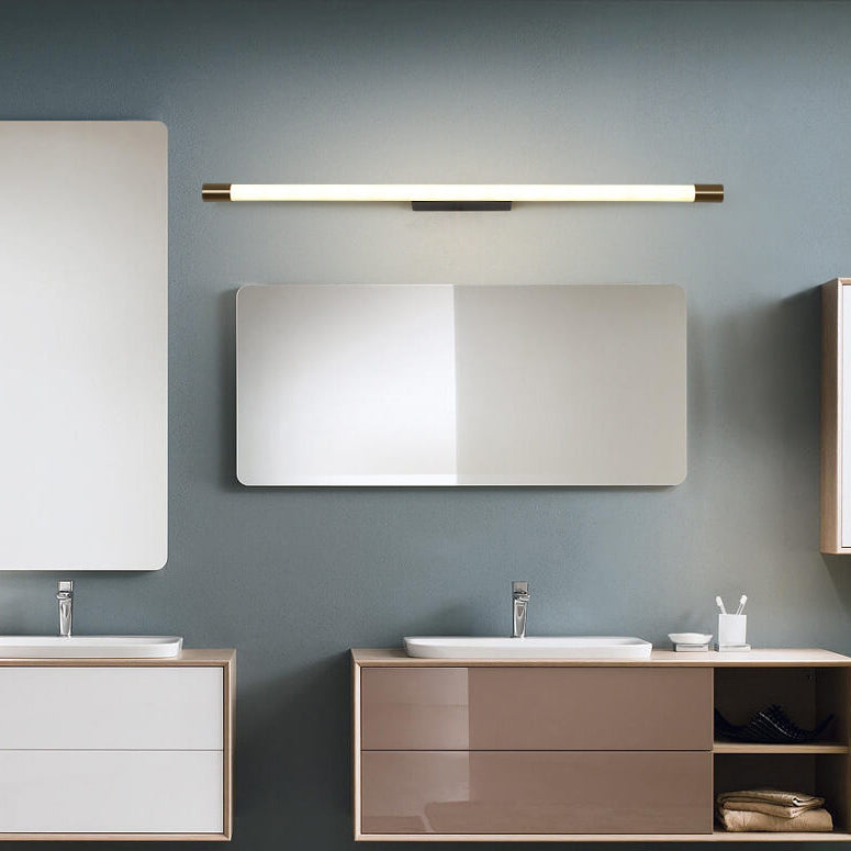 Wandlamp LED Buisvorm Aluminium Zwart Goud 40cm 60cm 90cm 120cm 150cm Woonkamer Slaapkamer Spiegellamp Lijnlamp Badkamer | Sansoti