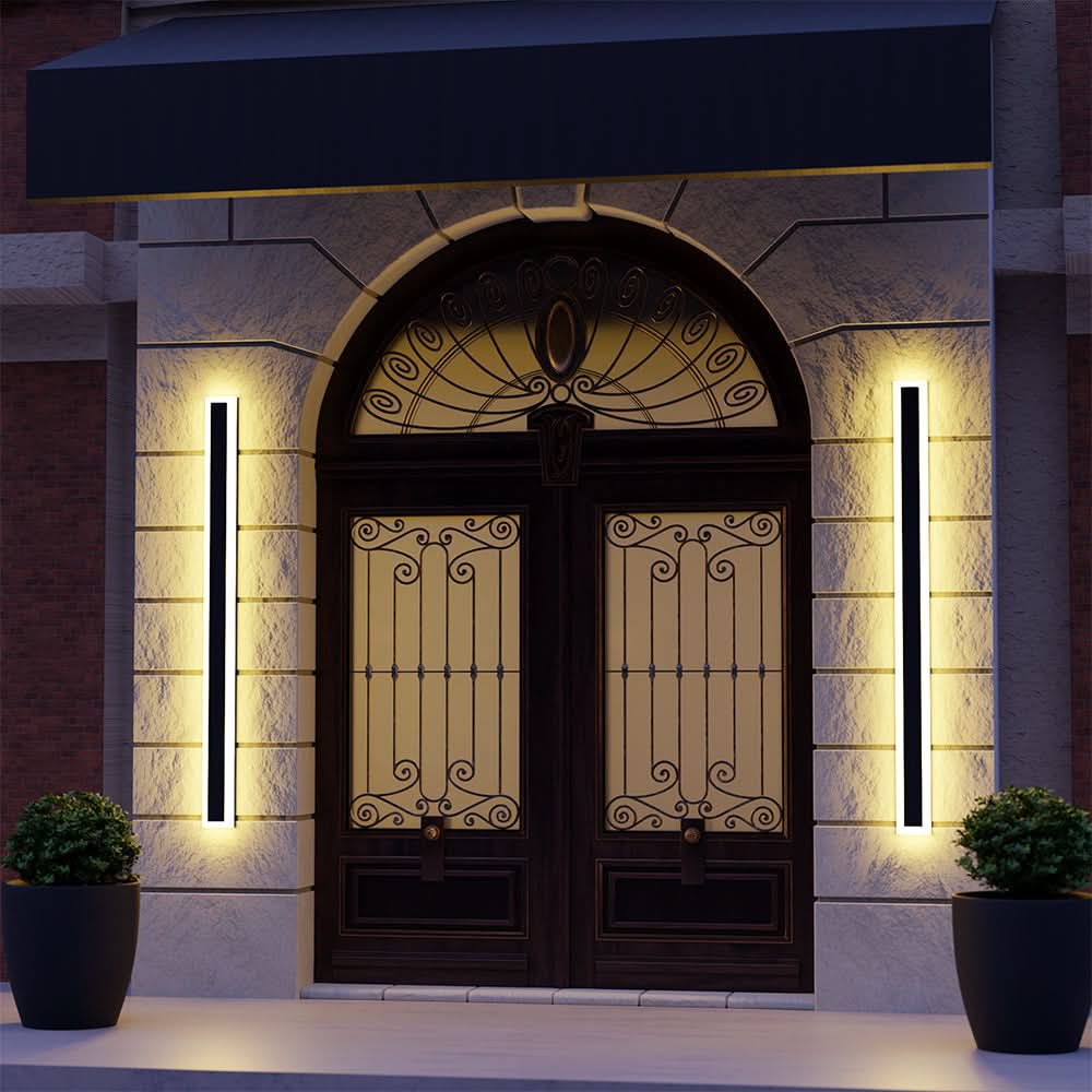 Applique Murale Extérieure LED Moderne – Éclairage Mural Étanche pour Jardin & Balcon (IP65) | Restfield