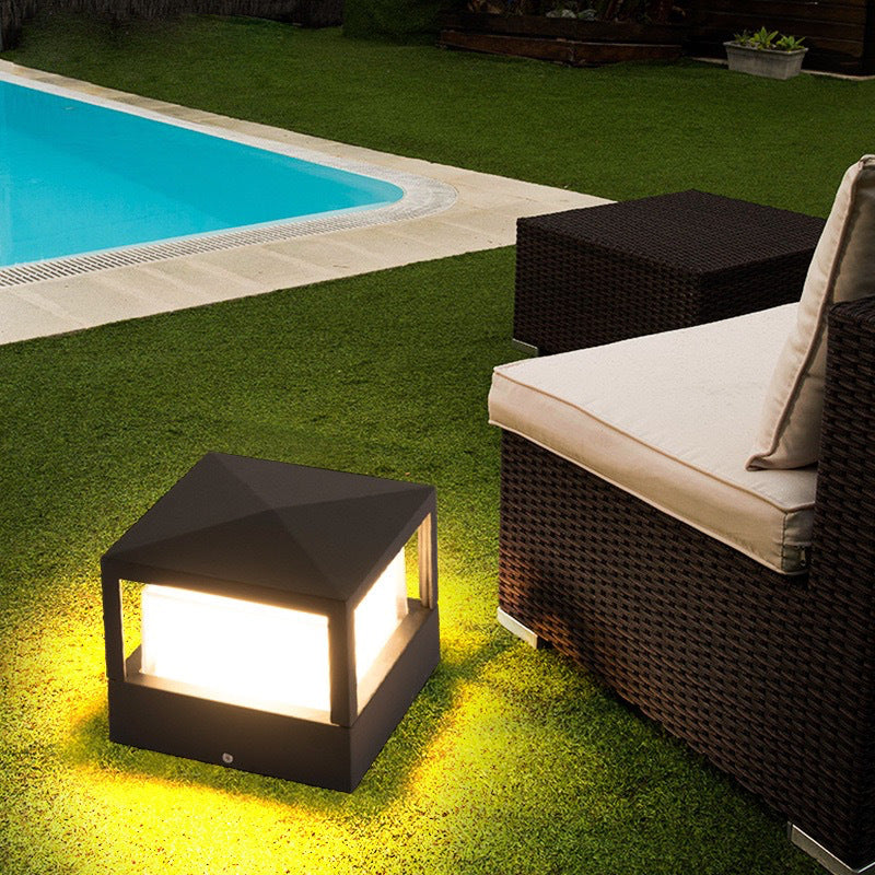 Lampe extérieure LED en aluminium résistante aux intempéries IP65, éclairage mural pour jardin et terrasse, design moderne industriel, éclairage extérieur | Sansoti
