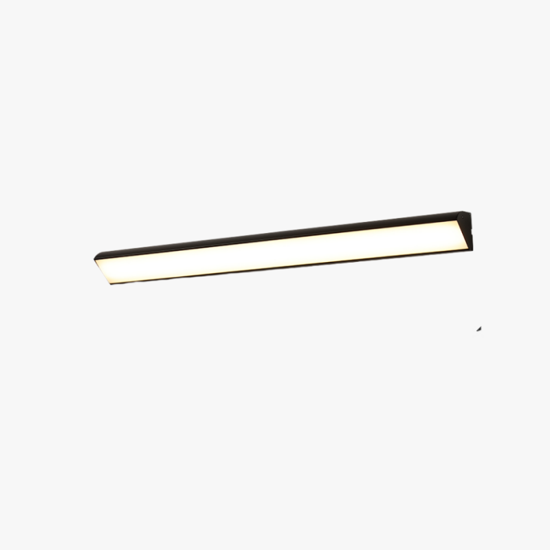 Modern Outdoor Wall Light Metal Acrylic Black Linear LED 40-150cm Garden Balcony Patio Facade Outdoor Lighting | Sansoti