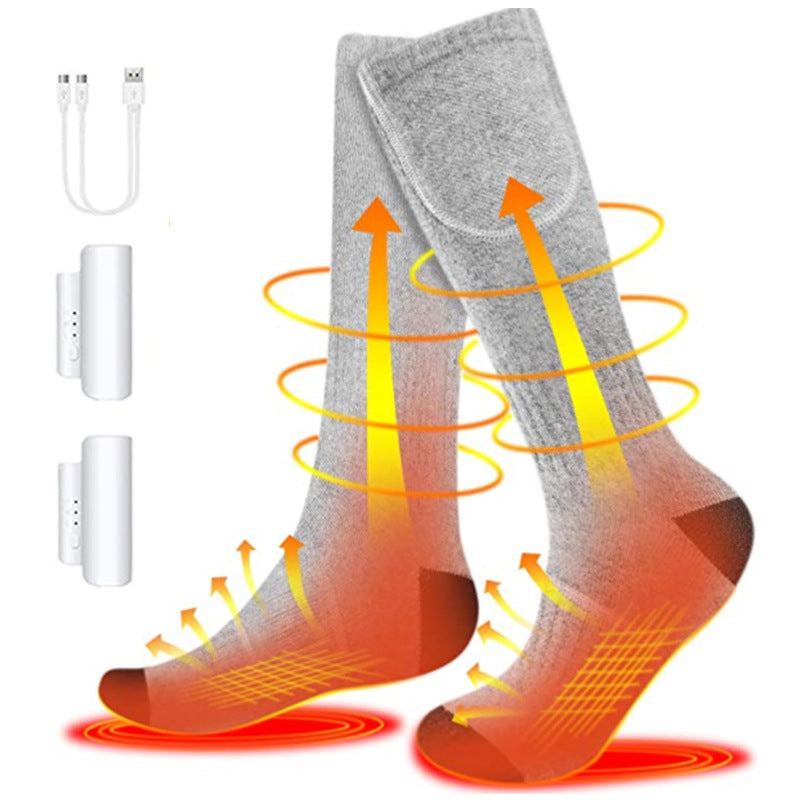 Verwarmde Sokken Unisex Elektrisch Warm Voeten Winter Thermisch Comfort Outdoor Ski Wandelen Snowboard | Sansoti