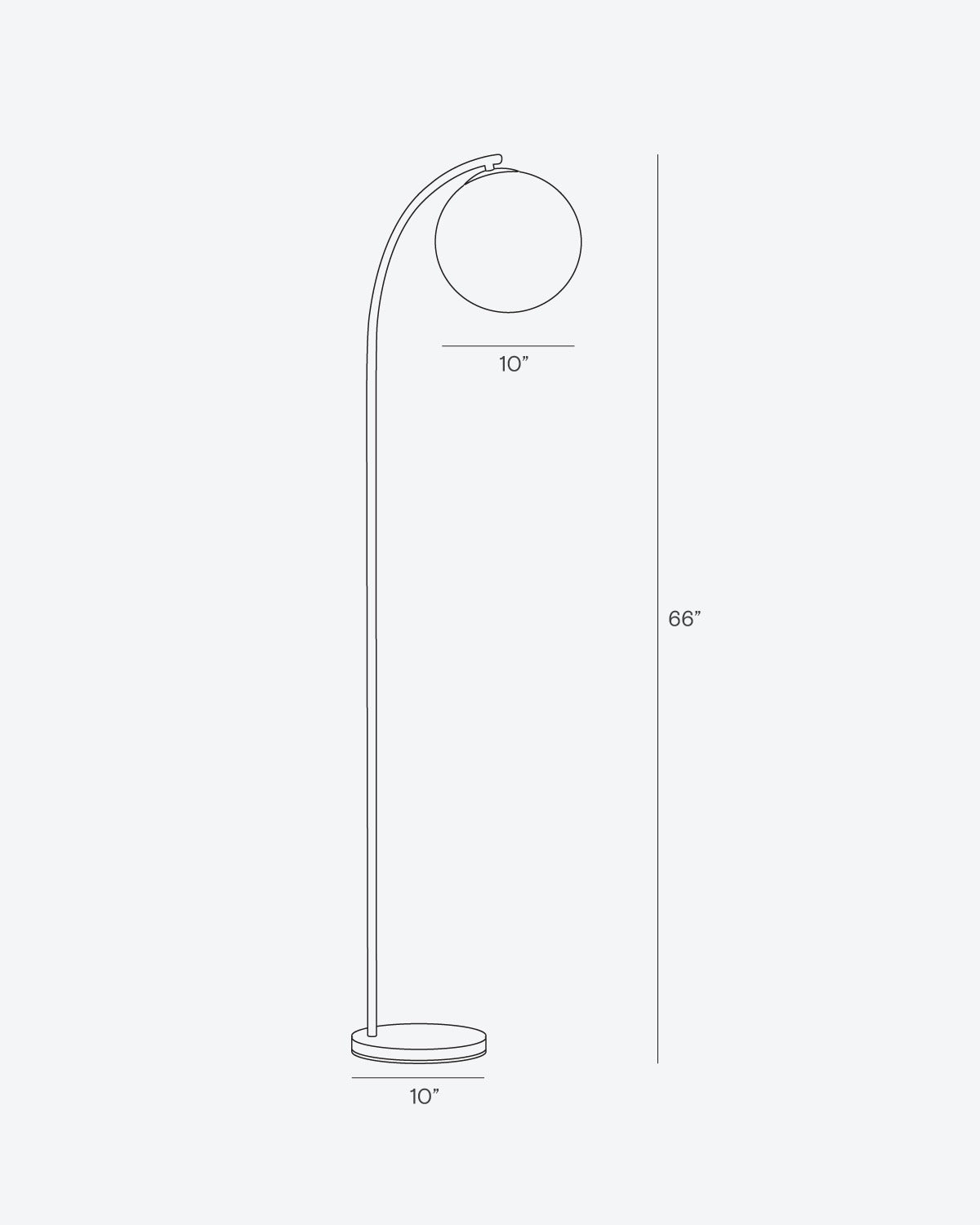 Stehleuchte Marmorfuß Messing Glaskugel LED 168cm Standleuchte Wohnzimmer Modern