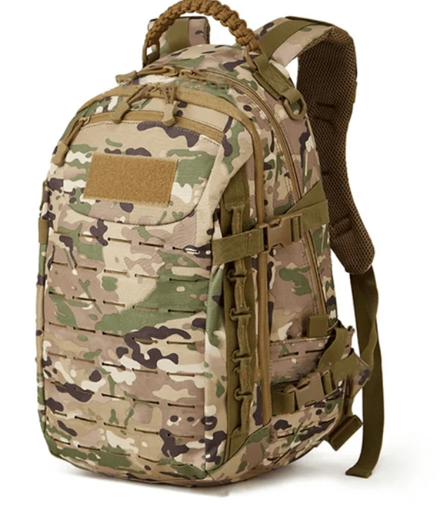 Tactical Backpack 30L Waterproof Cordura MOLLE Combat Ventilation Modular Outdoor Military Camping Hiking | Sansoti