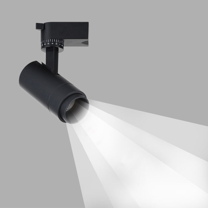 Schienenbeleuchtung LED Aluminium Schwarz Weiß 3-5 Spots Wohnzimmer Küche Flur Deckenstrahler Schienenstrahler Eingebettete LED Dimmbar | Restfield