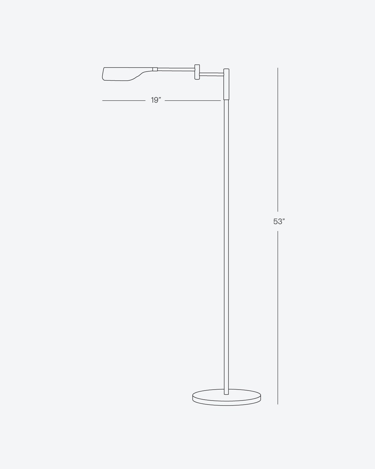 Stehleuchte LED Blatt Design Minimalistisch 135cm Dimmbar Metall | Restfield