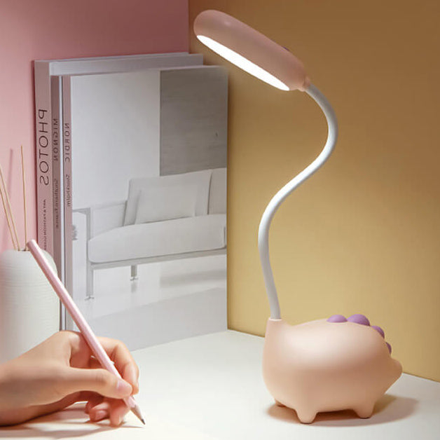 Compacte LED-tafellamp PP kunststof 3W 300lm decoratieve bureauverlichting modern kleurrijk design voor slaapkamer kantoor | Sansoti