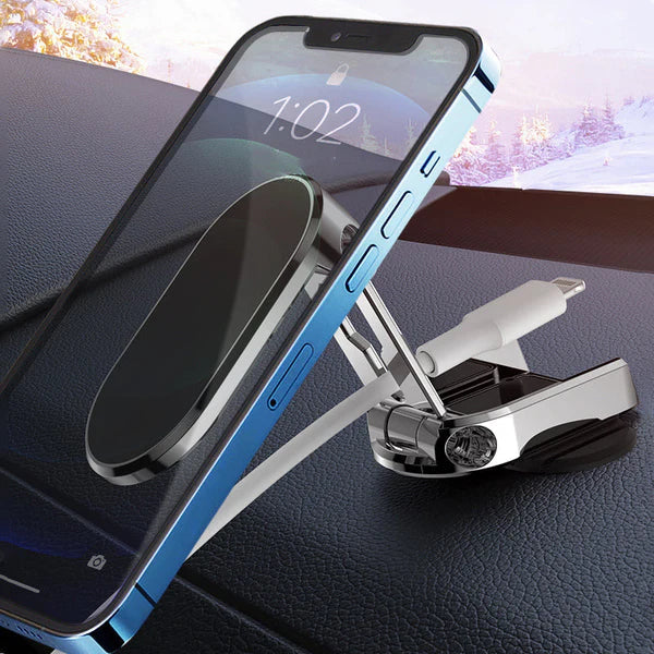 Magnetische Telefoonhouder Auto Universeel Dashboard en Ventilatie Verstelbaar 360° Draaibaar | Sansoti